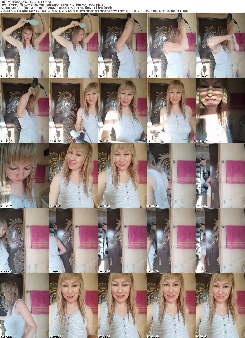 Preview thumb from terrirose on 2023-12-17 @ bongacams