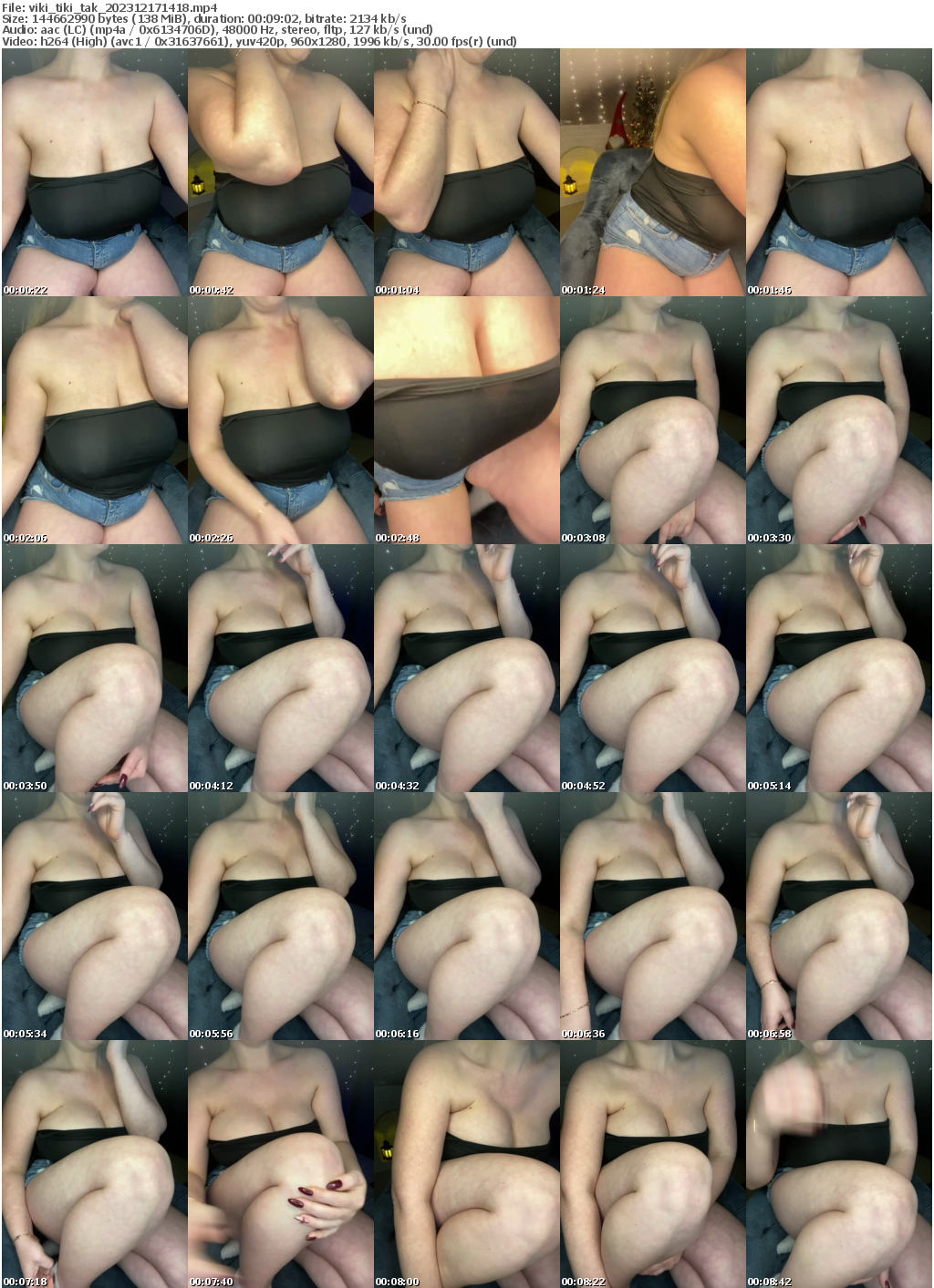 Preview thumb from viki_tiki_tak on 2023-12-17 @ bongacams