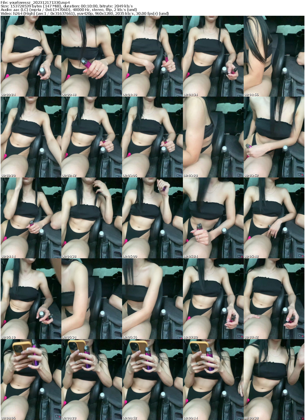 Preview thumb from yourlovessz on 2023-12-17 @ bongacams