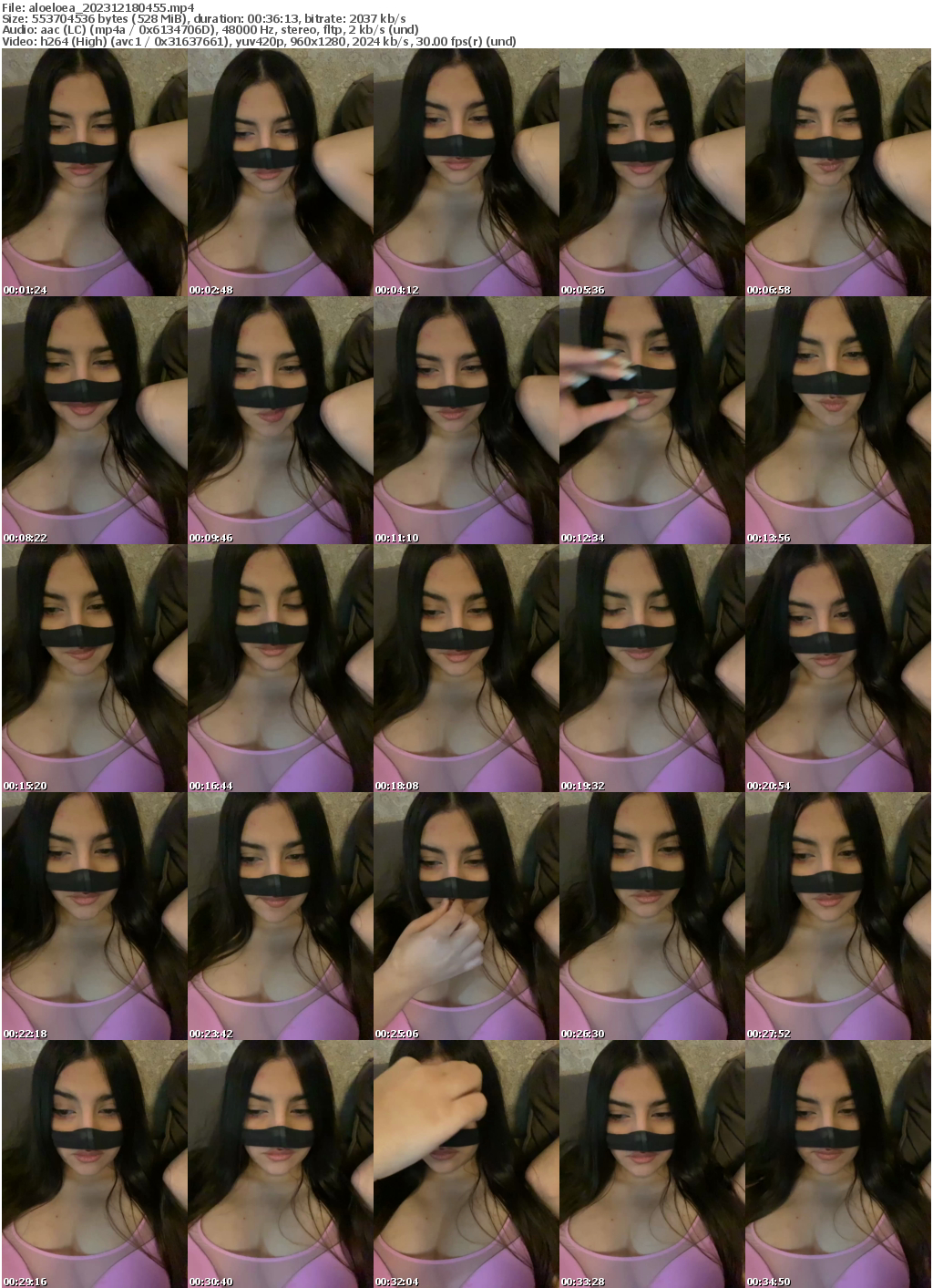 Preview thumb from aloeloea on 2023-12-18 @ bongacams