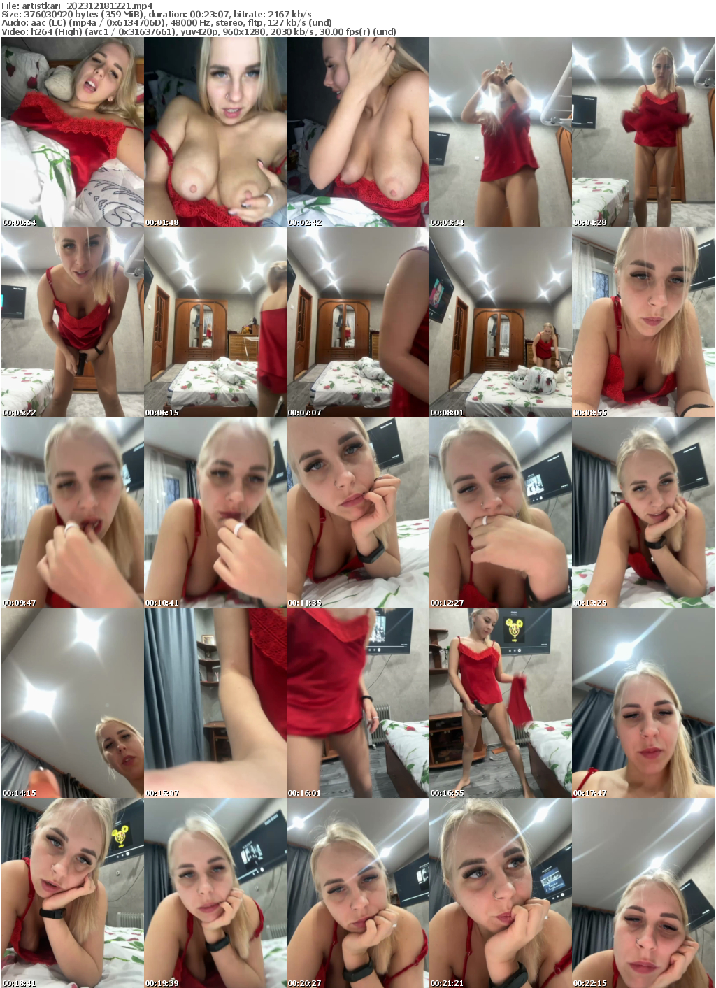 Preview thumb from artistkari on 2023-12-18 @ bongacams