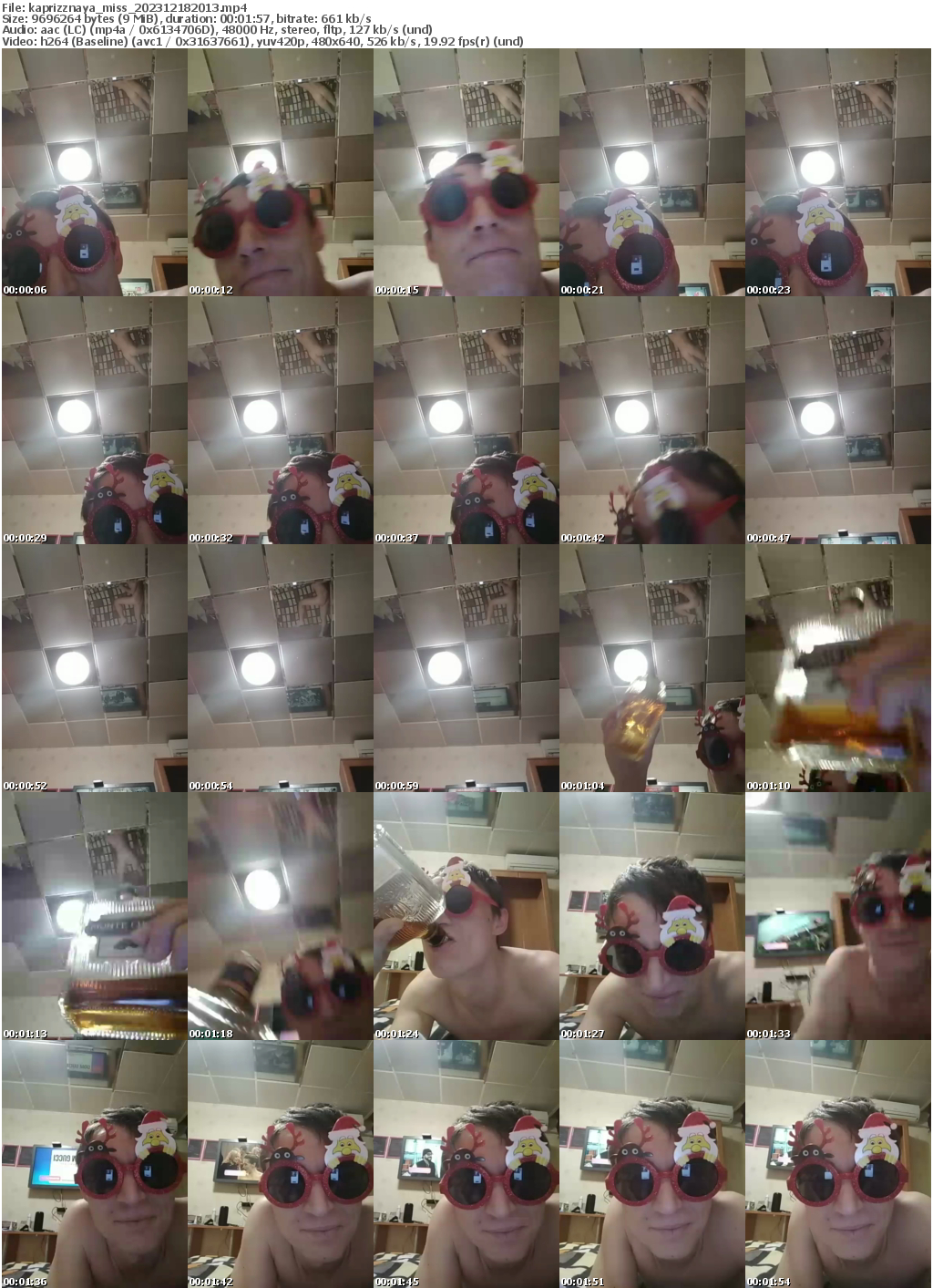 Preview thumb from kaprizznaya_miss on 2023-12-18 @ bongacams