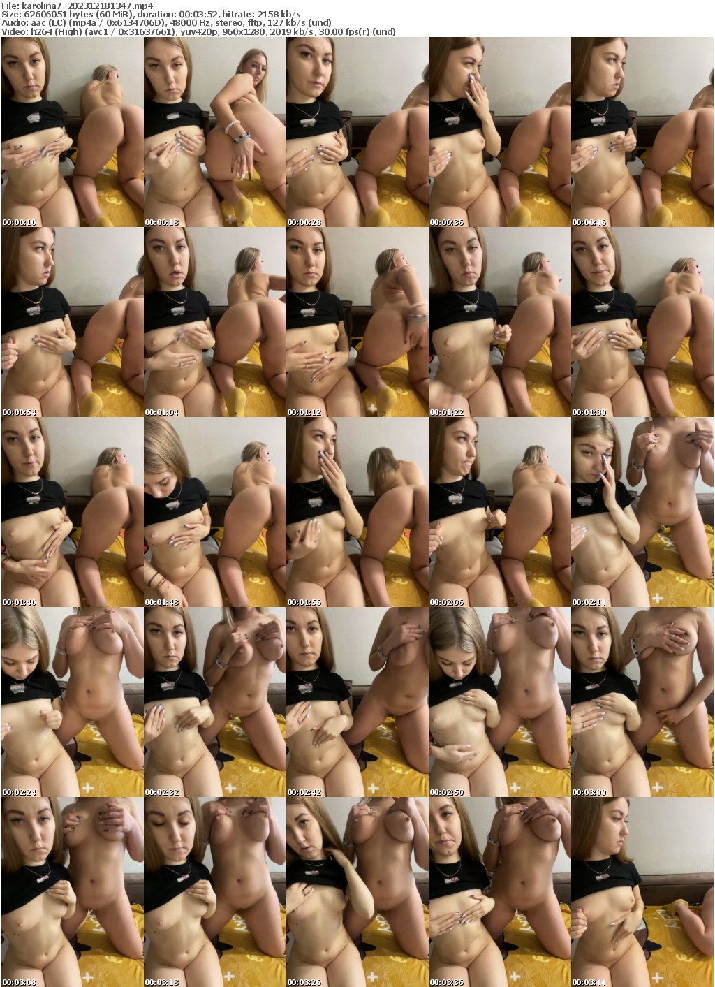 Preview thumb from karolina7 on 2023-12-18 @ bongacams