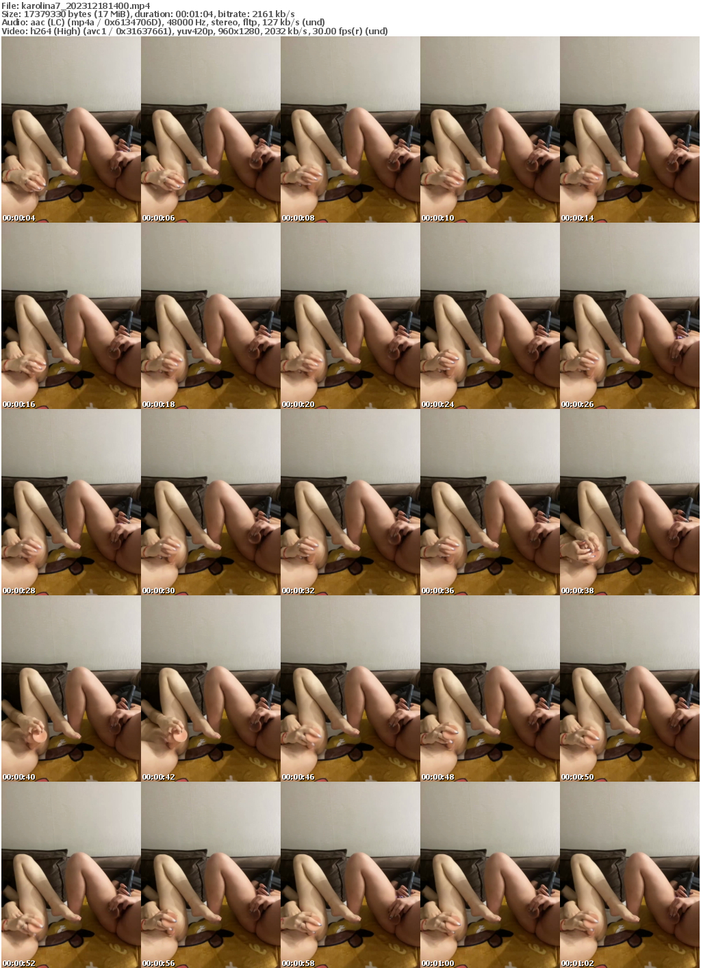 Preview thumb from karolina7 on 2023-12-18 @ bongacams