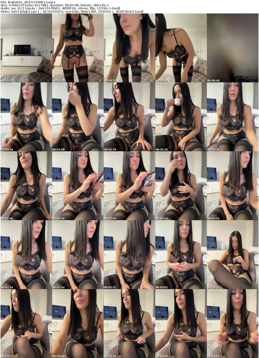 Preview thumb from linahelen on 2023-12-18 @ bongacams