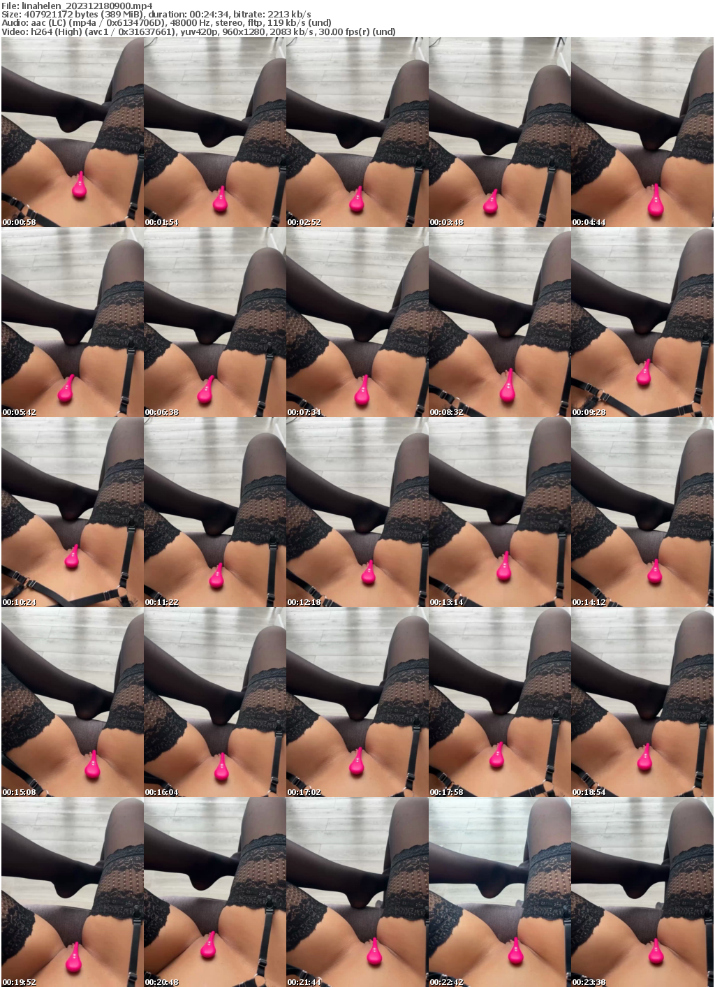 Preview thumb from linahelen on 2023-12-18 @ bongacams