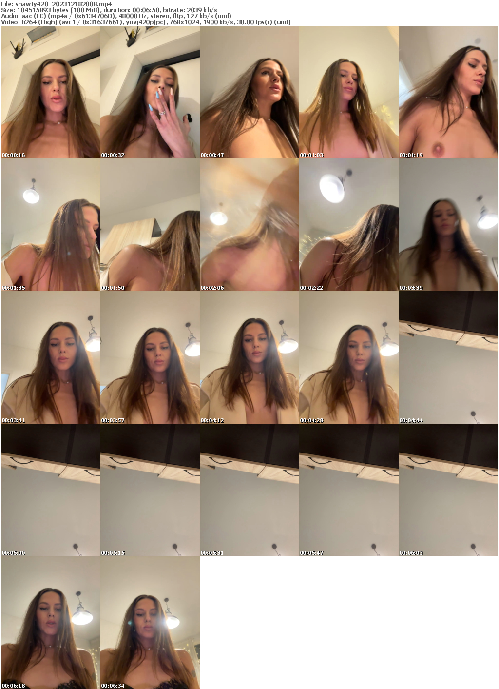 Preview thumb from shawty420 on 2023-12-18 @ bongacams