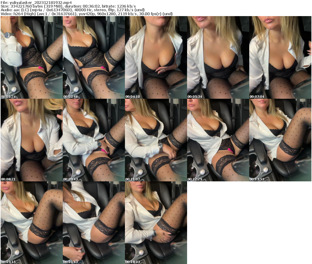 Preview thumb from yuliyalasker on 2023-12-18 @ bongacams