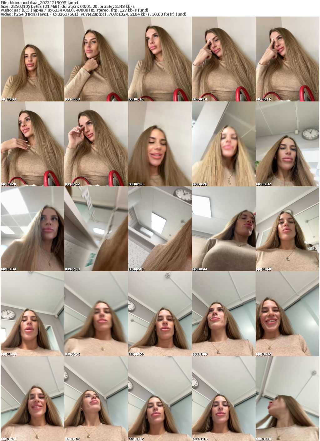 Preview thumb from blondinochkaa on 2023-12-19 @ bongacams