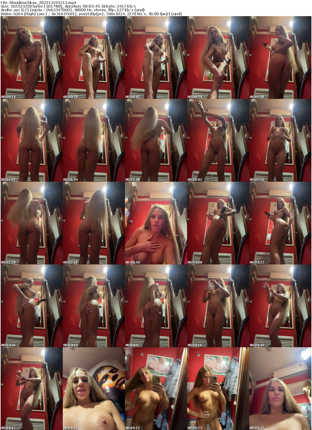 Preview thumb from blondinochkaa on 2023-12-19 @ bongacams