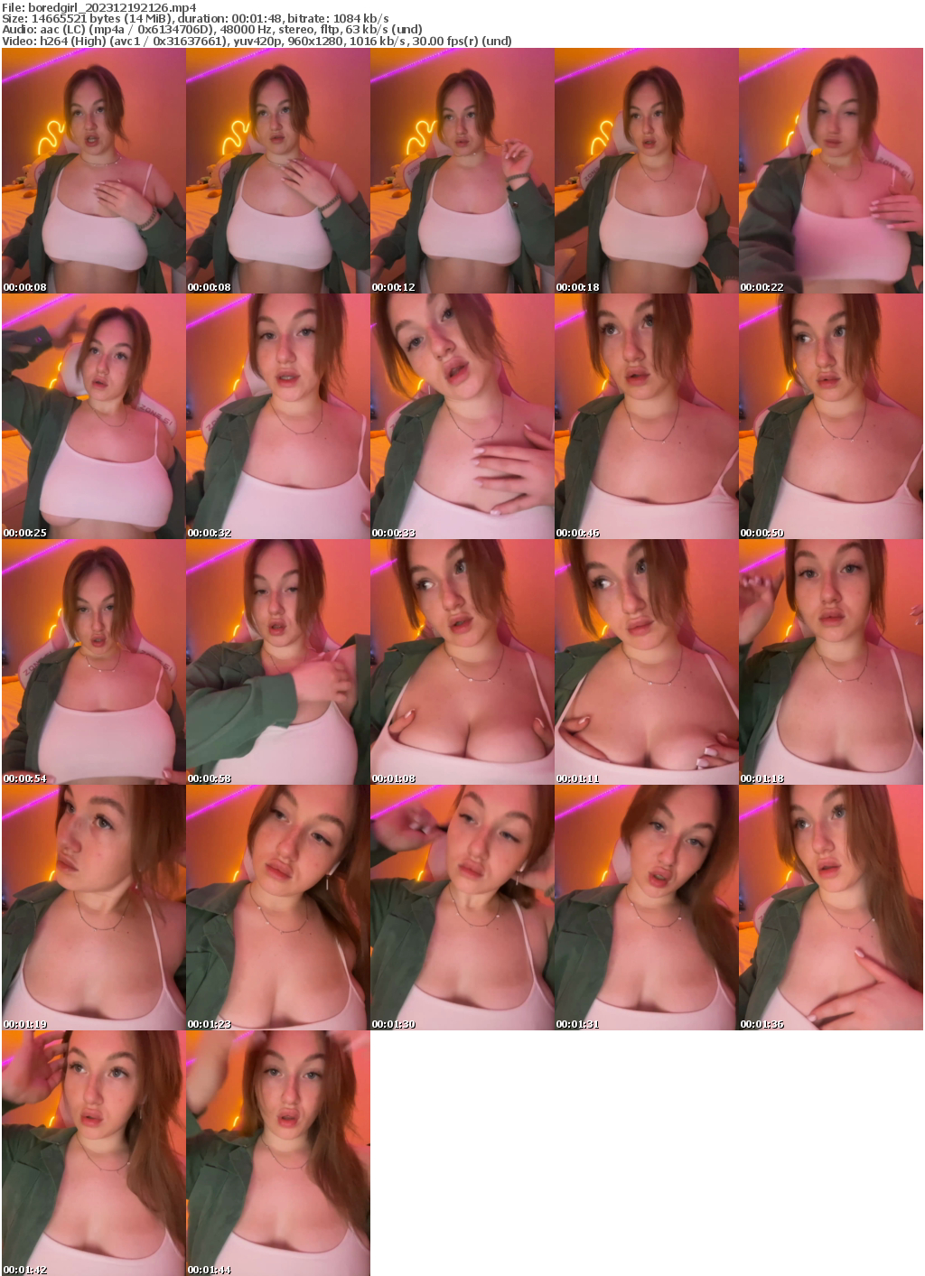 Preview thumb from boredgirl on 2023-12-19 @ bongacams