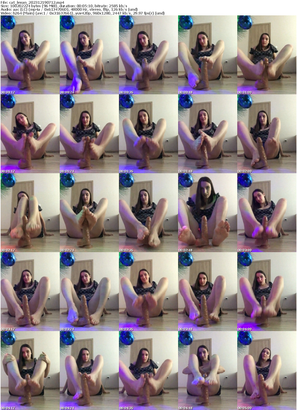 Preview thumb from cat_levan on 2023-12-19 @ bongacams