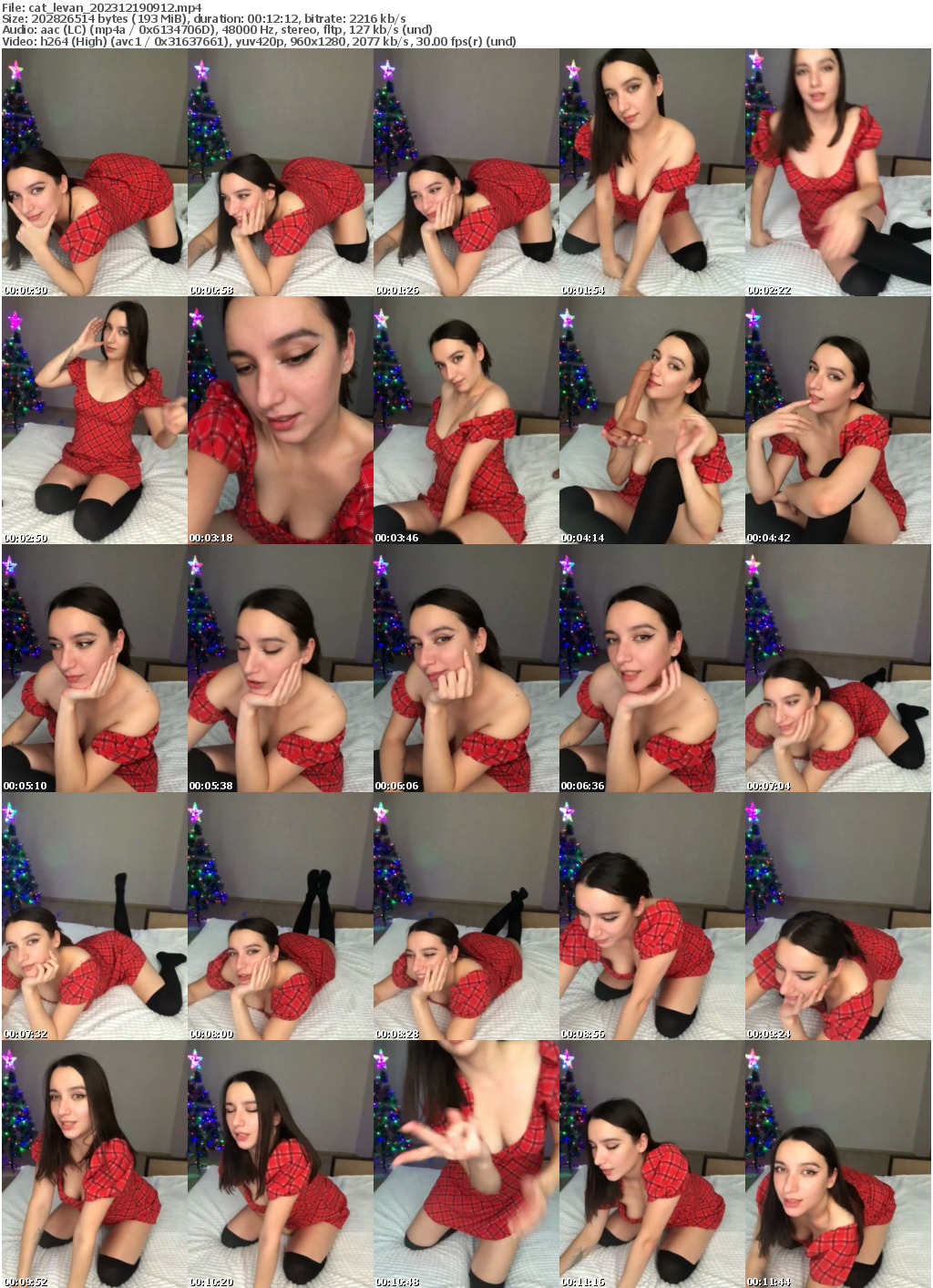 Preview thumb from cat_levan on 2023-12-19 @ bongacams