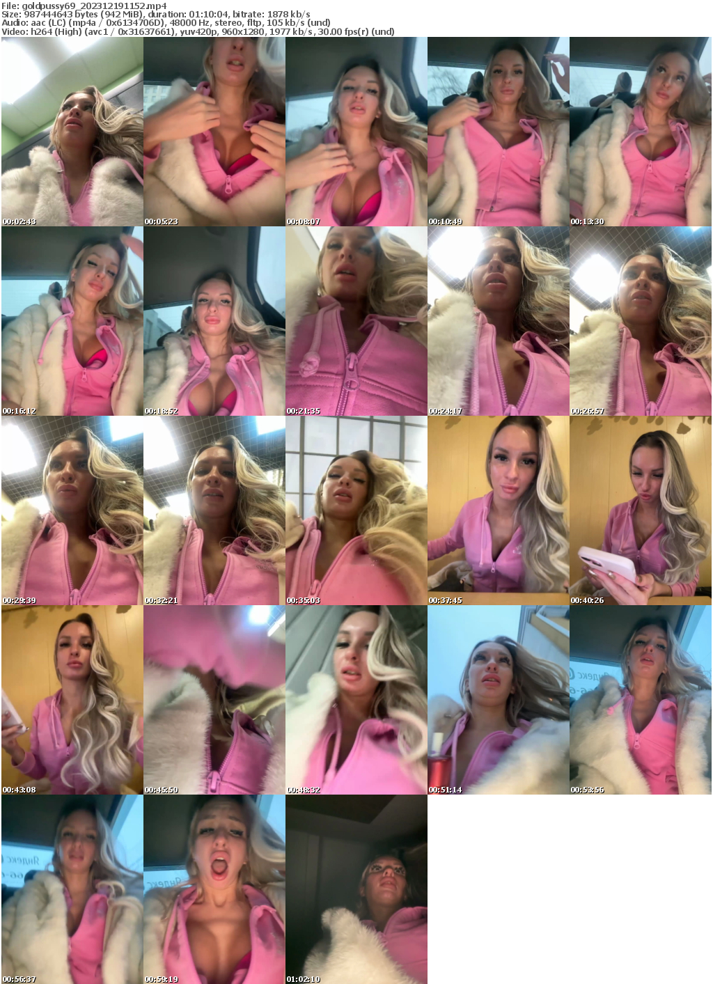 Preview thumb from goldpussy69 on 2023-12-19 @ bongacams