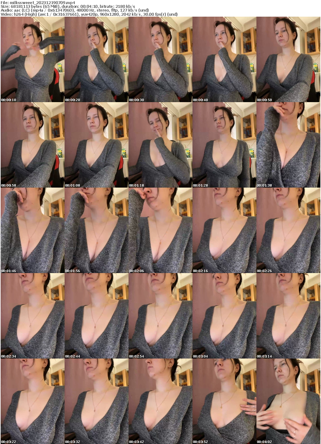 Preview thumb from milkssweeet on 2023-12-19 @ bongacams