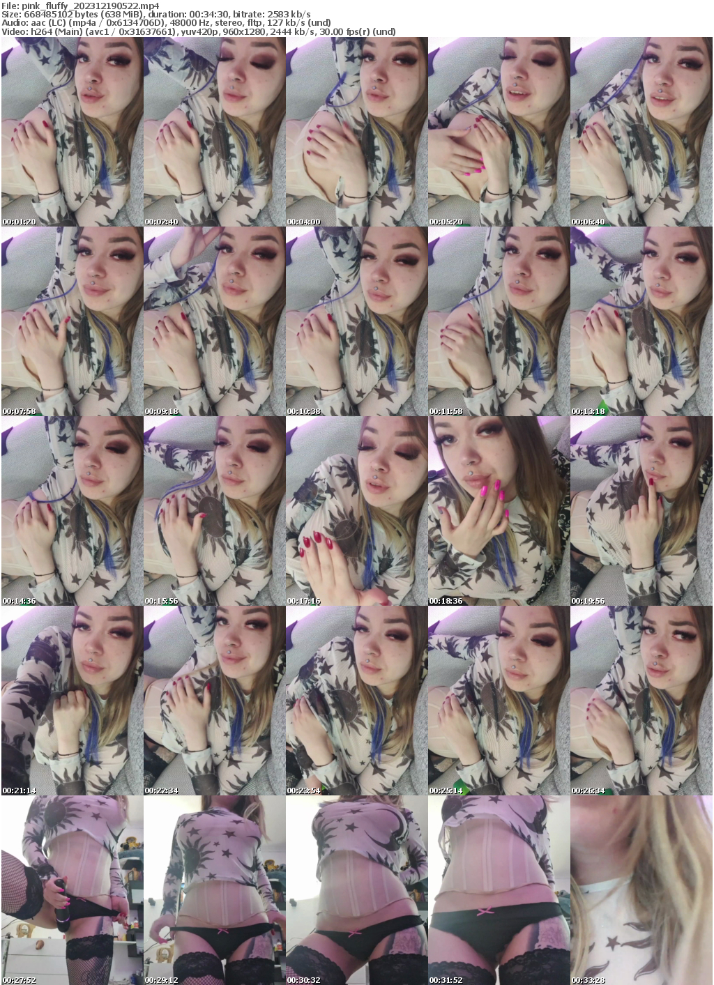 Preview thumb from pink_fluffy on 2023-12-19 @ bongacams