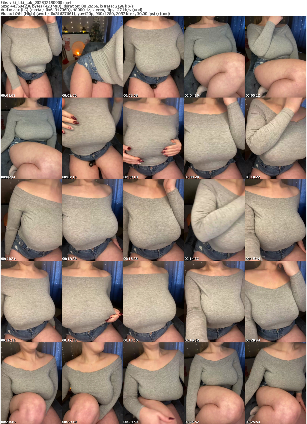 Preview thumb from viki_tiki_tak on 2023-12-19 @ bongacams