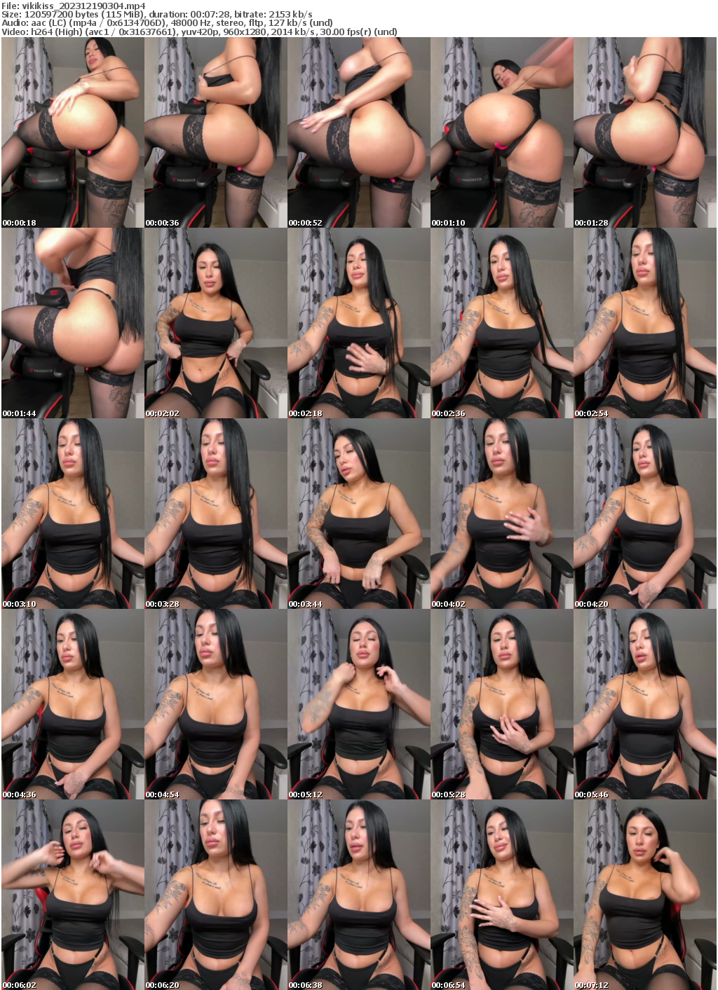 Preview thumb from vikikiss on 2023-12-19 @ bongacams