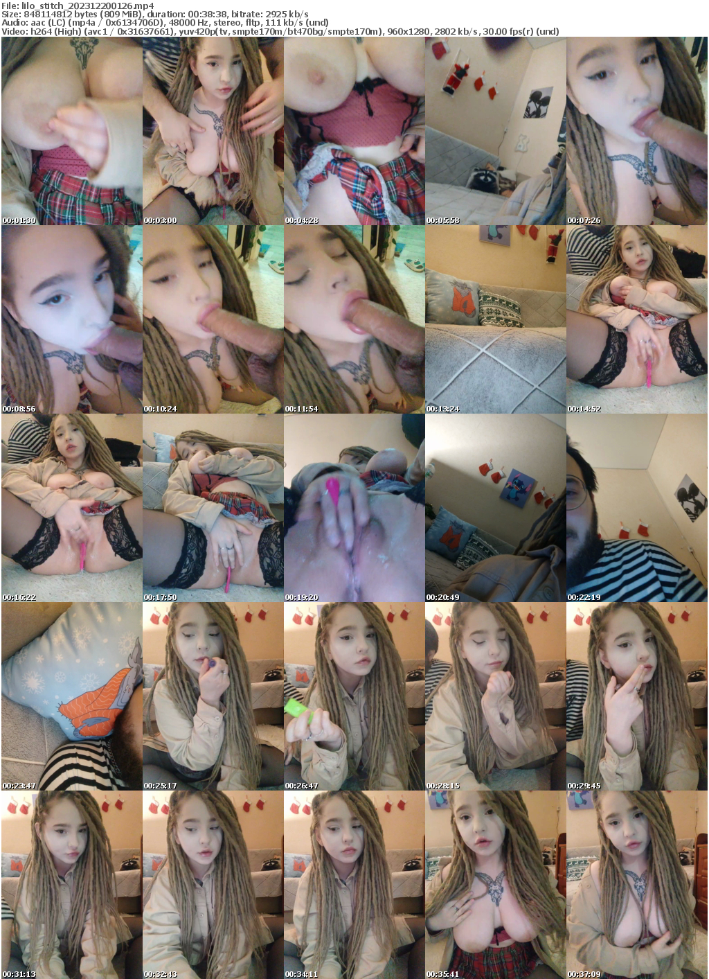 Preview thumb from lilo_stitch on 2023-12-20 @ bongacams