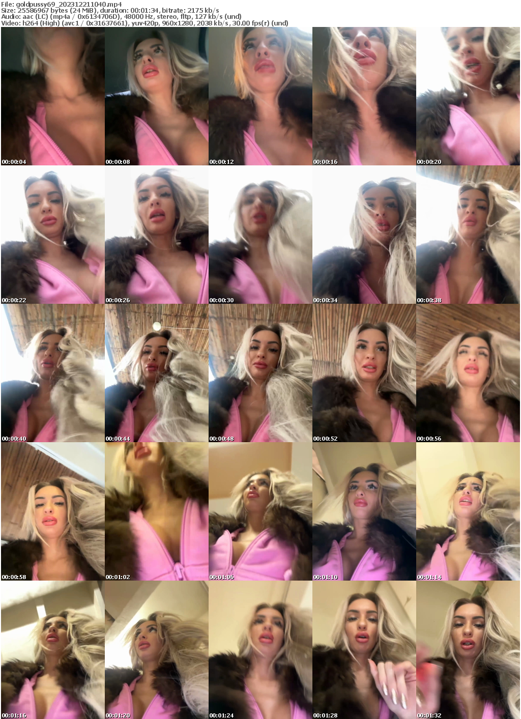 Preview thumb from goldpussy69 on 2023-12-21 @ bongacams