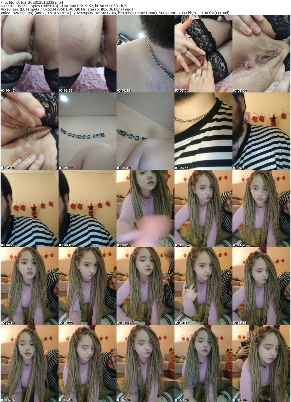 Preview thumb from lilo_stitch on 2023-12-21 @ bongacams