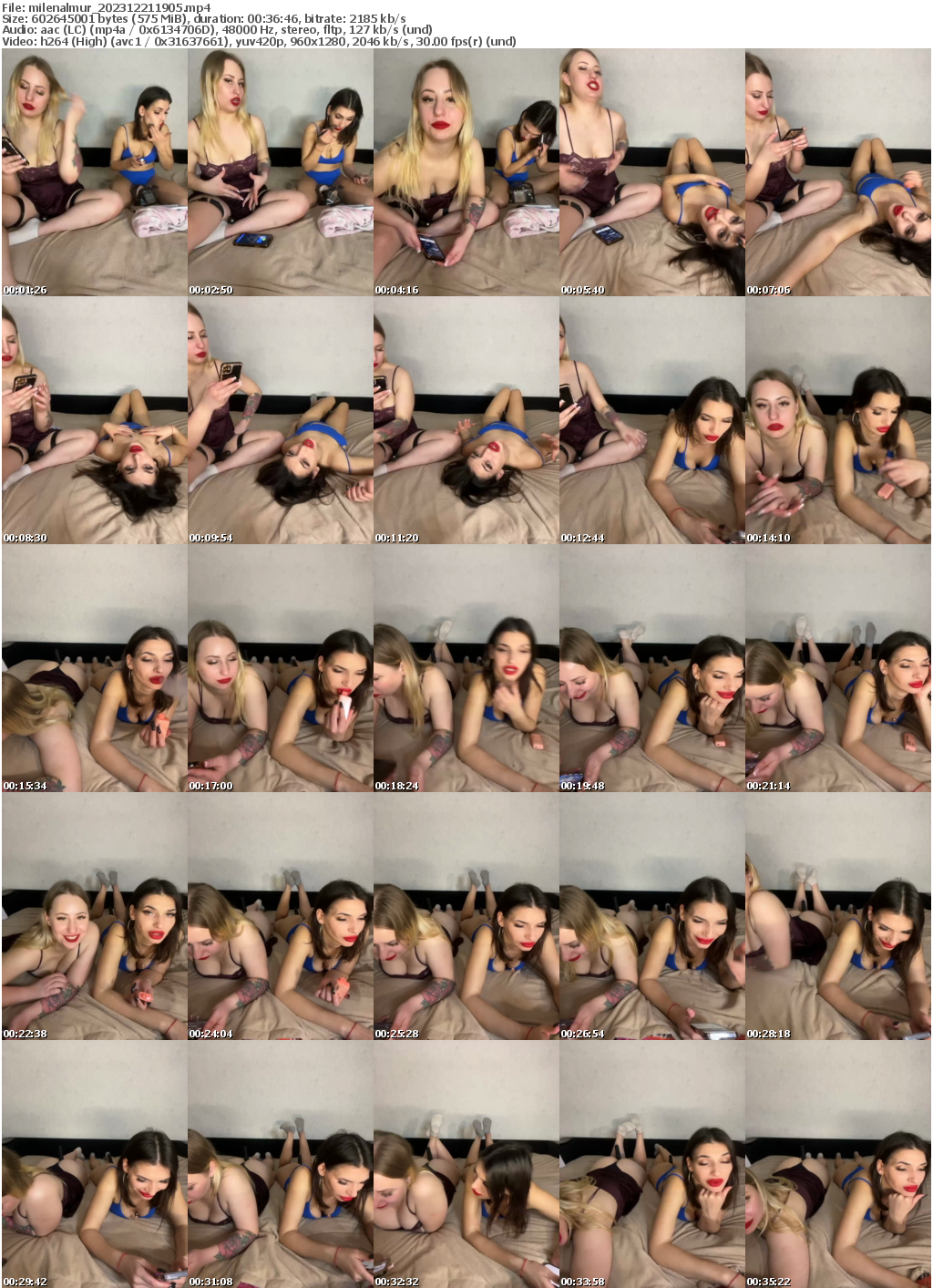 Preview thumb from milenalmur on 2023-12-21 @ bongacams