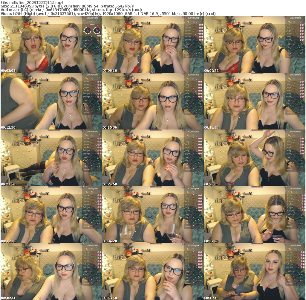 Preview thumb from milfsfire on 2023-12-21 @ bongacams