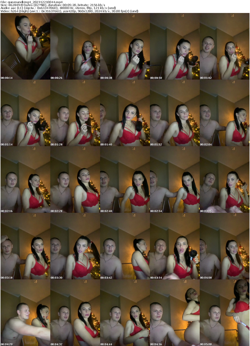 Preview thumb from queenandking4 on 2023-12-21 @ bongacams