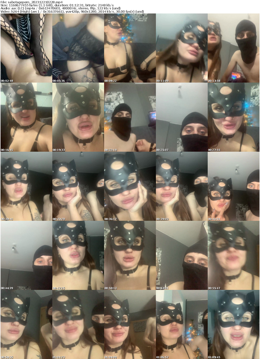 Preview thumb from sabotageporn on 2023-12-21 @ bongacams