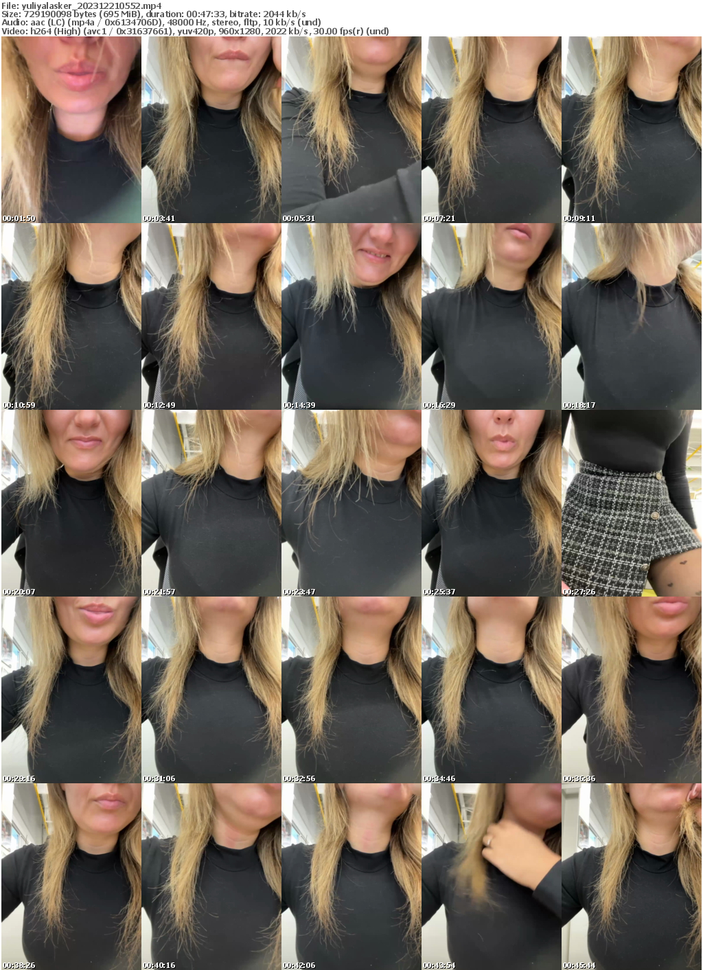 Preview thumb from yuliyalasker on 2023-12-21 @ bongacams