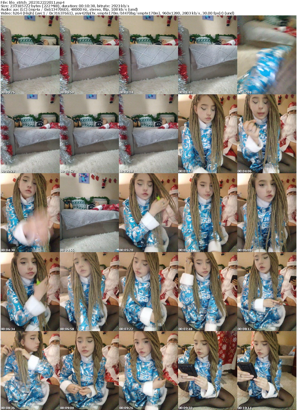 Preview thumb from lilo_stitch on 2023-12-22 @ bongacams