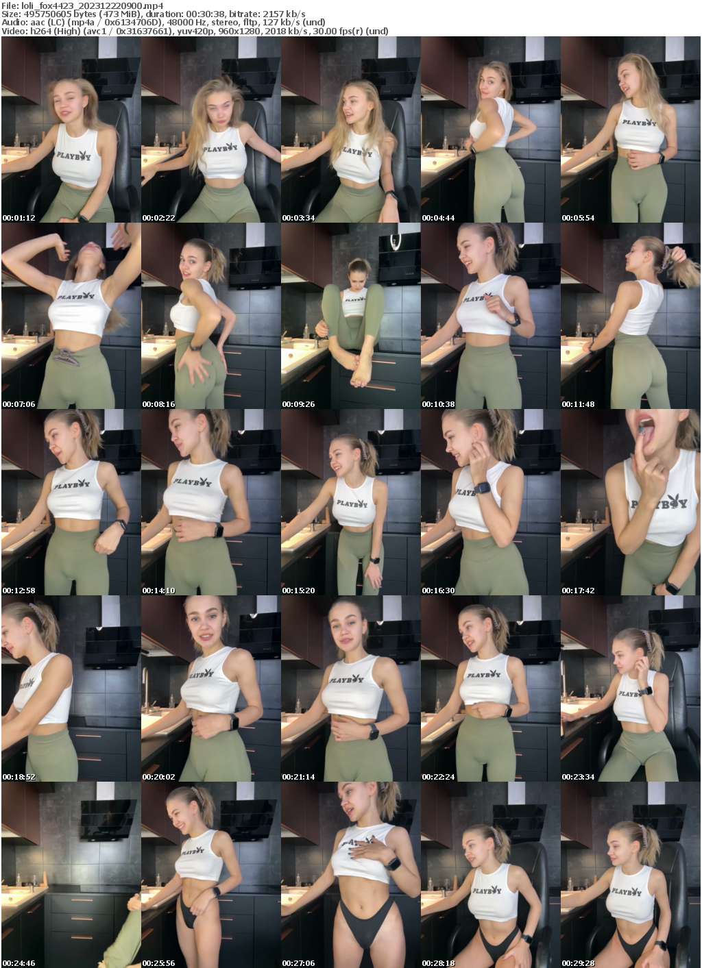 Preview thumb from loli_fox4423 on 2023-12-22 @ bongacams