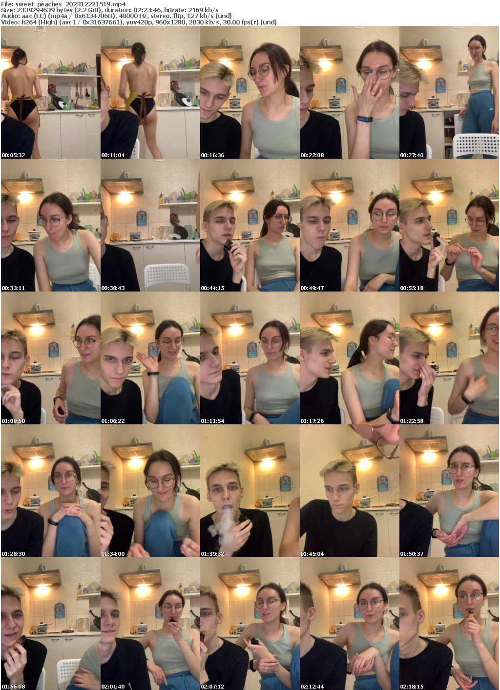 Preview thumb from sweet_peaches on 2023-12-22 @ bongacams