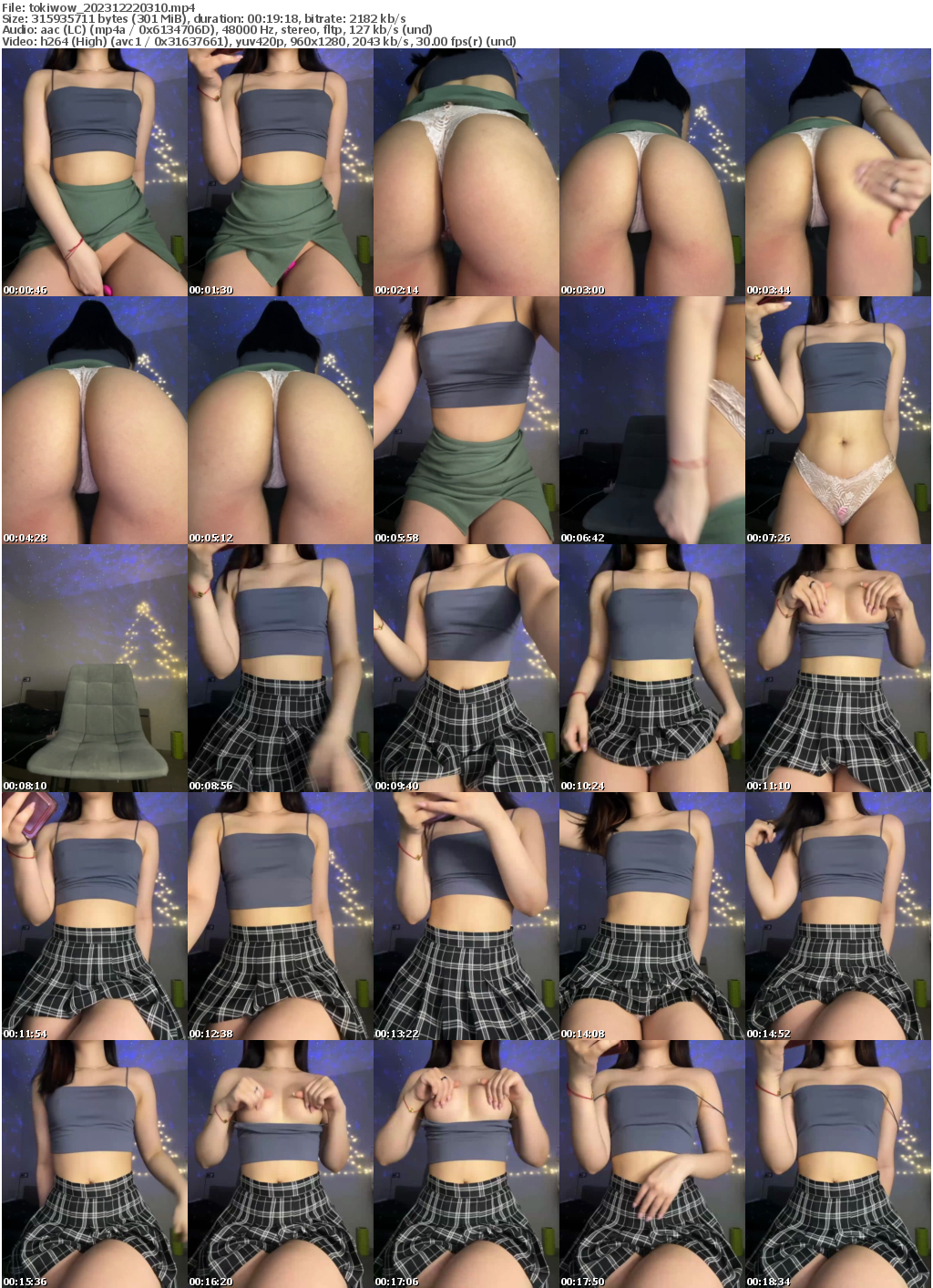 Preview thumb from tokiwow on 2023-12-22 @ bongacams