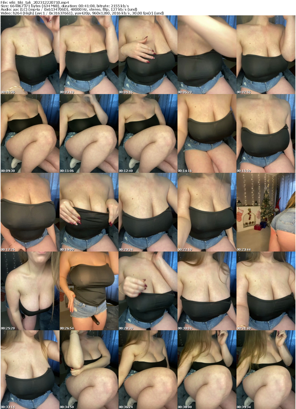 Preview thumb from viki_tiki_tak on 2023-12-22 @ bongacams