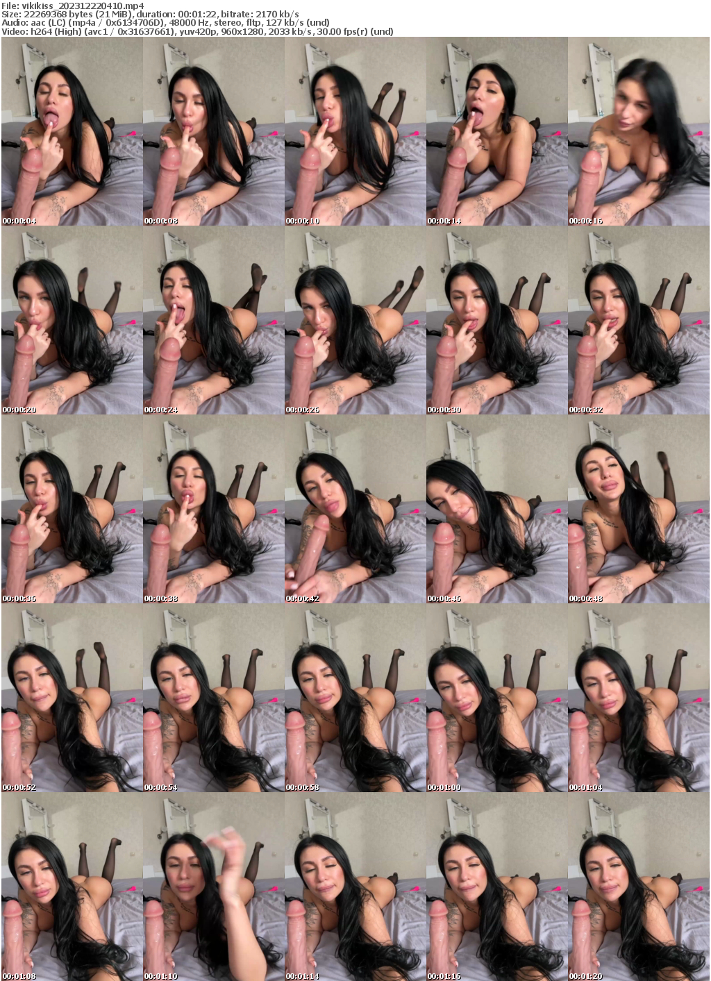 Preview thumb from vikikiss on 2023-12-22 @ bongacams