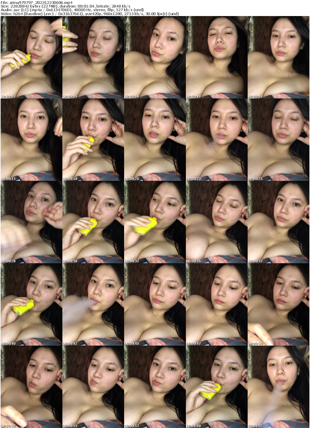 Preview thumb from arina979797 on 2023-12-23 @ bongacams