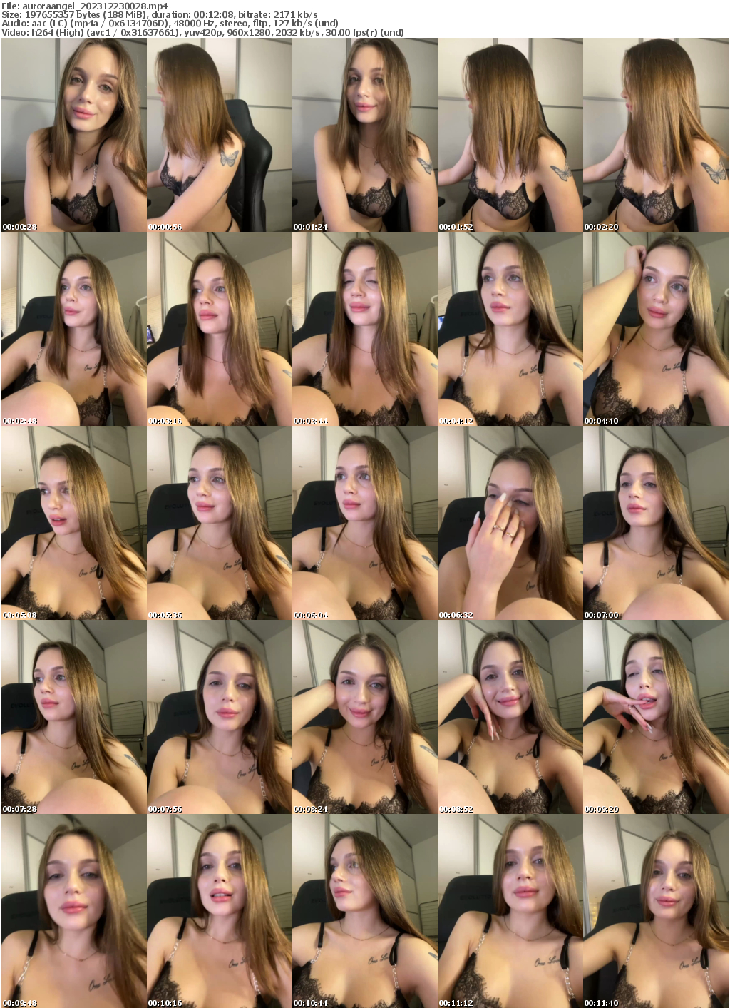 Preview thumb from auroraangel on 2023-12-23 @ bongacams