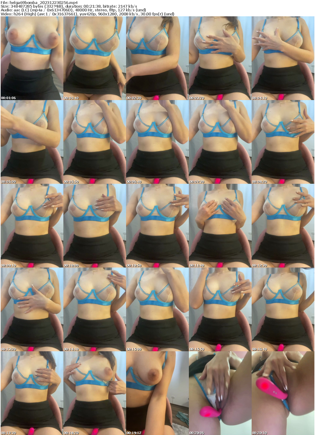 Preview thumb from helga69bomba on 2023-12-23 @ bongacams