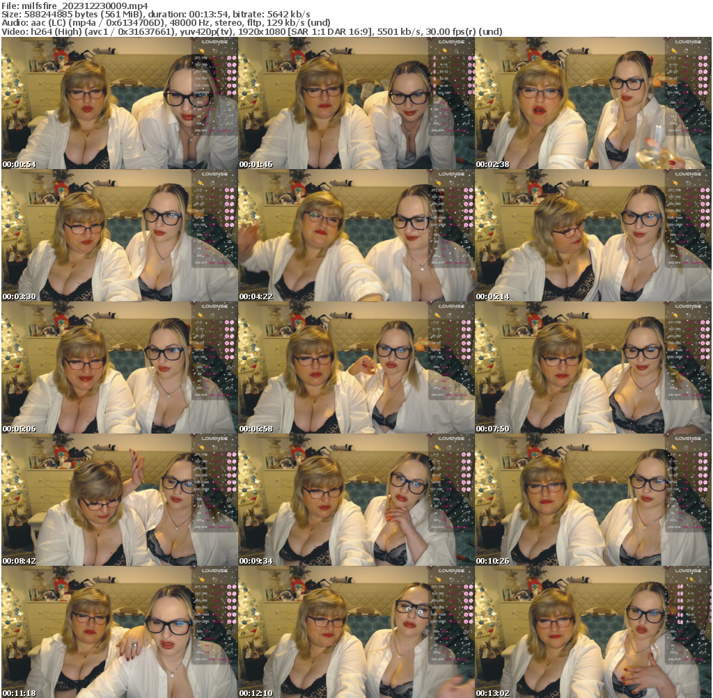 Preview thumb from milfsfire on 2023-12-23 @ bongacams