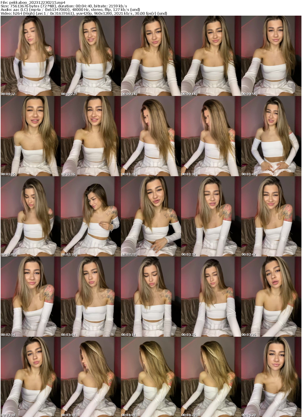 Preview thumb from pekkaboo on 2023-12-23 @ bongacams