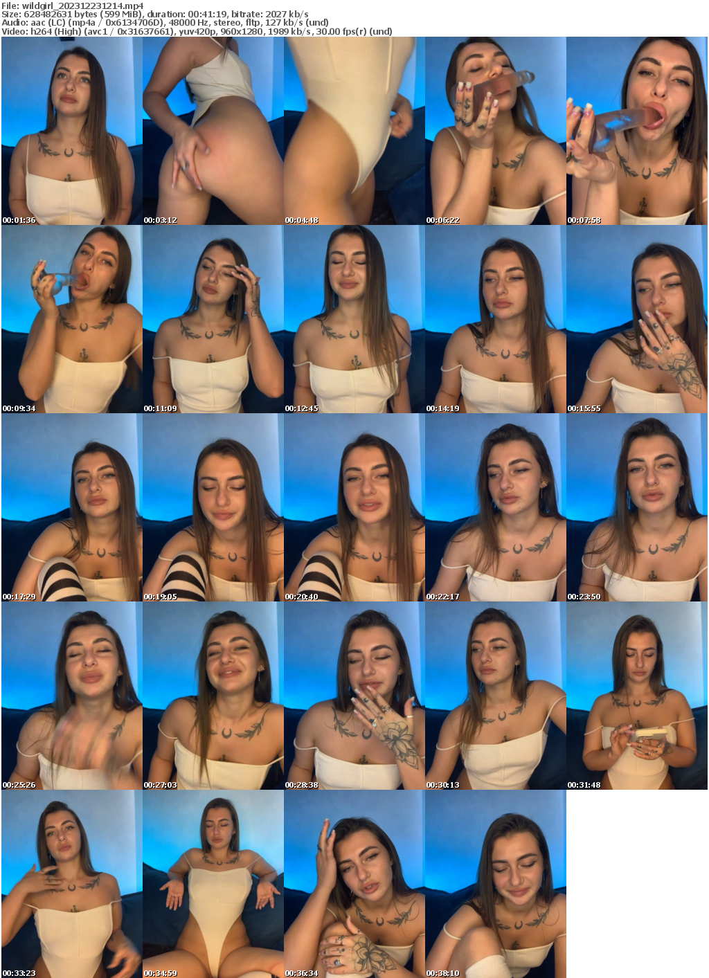 Preview thumb from wildgirl on 2023-12-23 @ bongacams