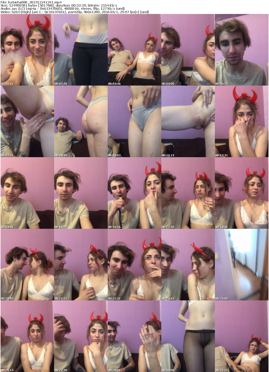 Preview thumb from katusha008 on 2023-12-24 @ bongacams