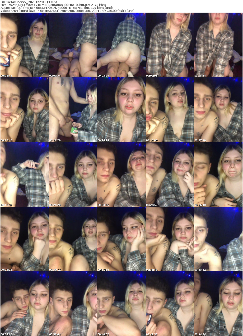 Preview thumb from ketaminexxx on 2023-12-24 @ bongacams