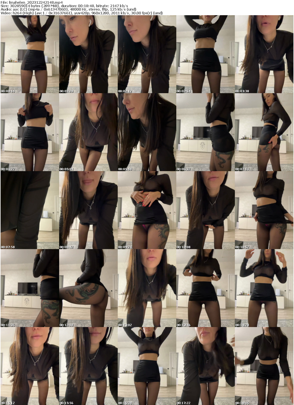 Preview thumb from linahelen on 2023-12-24 @ bongacams