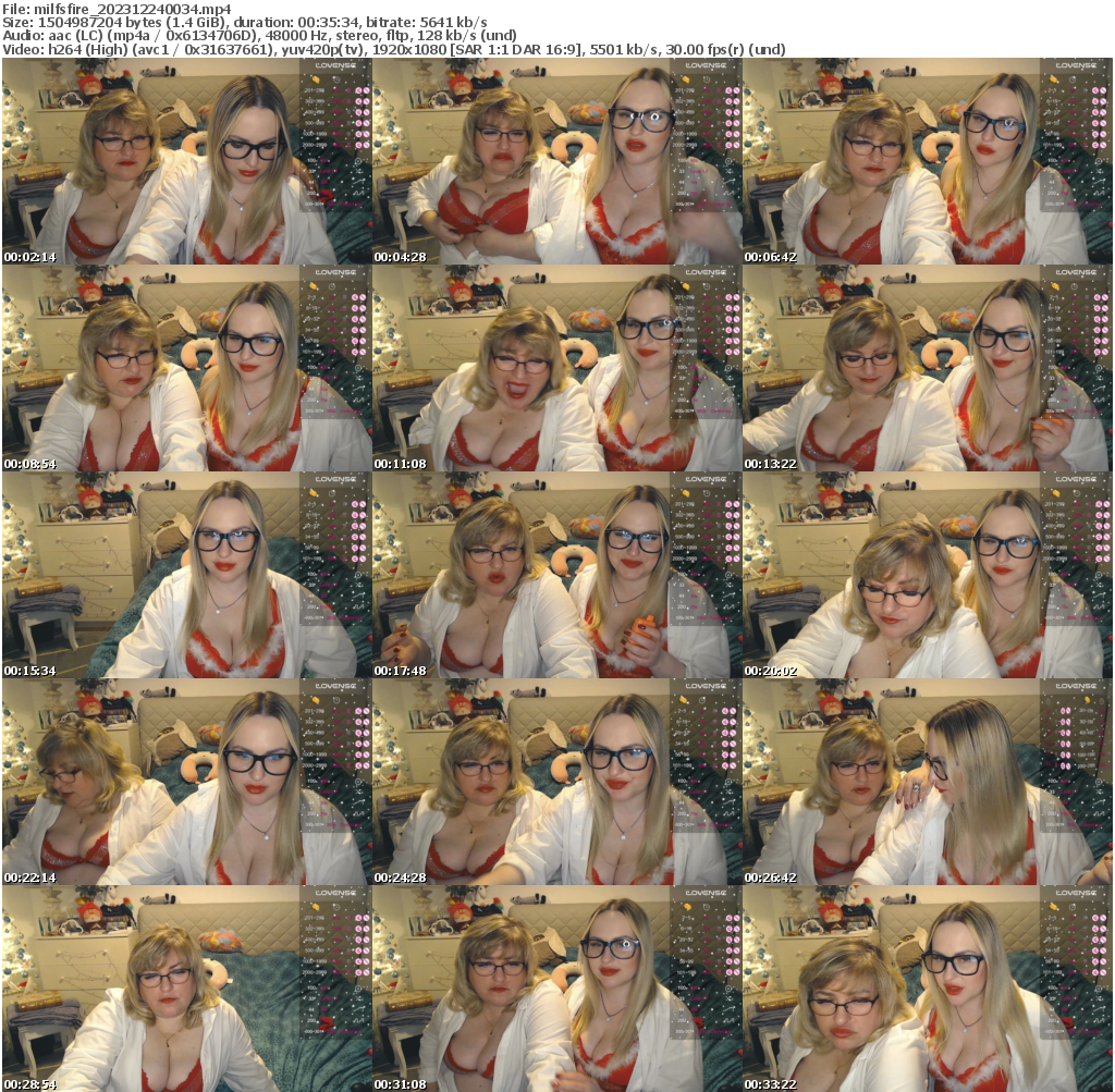 Preview thumb from milfsfire on 2023-12-24 @ bongacams