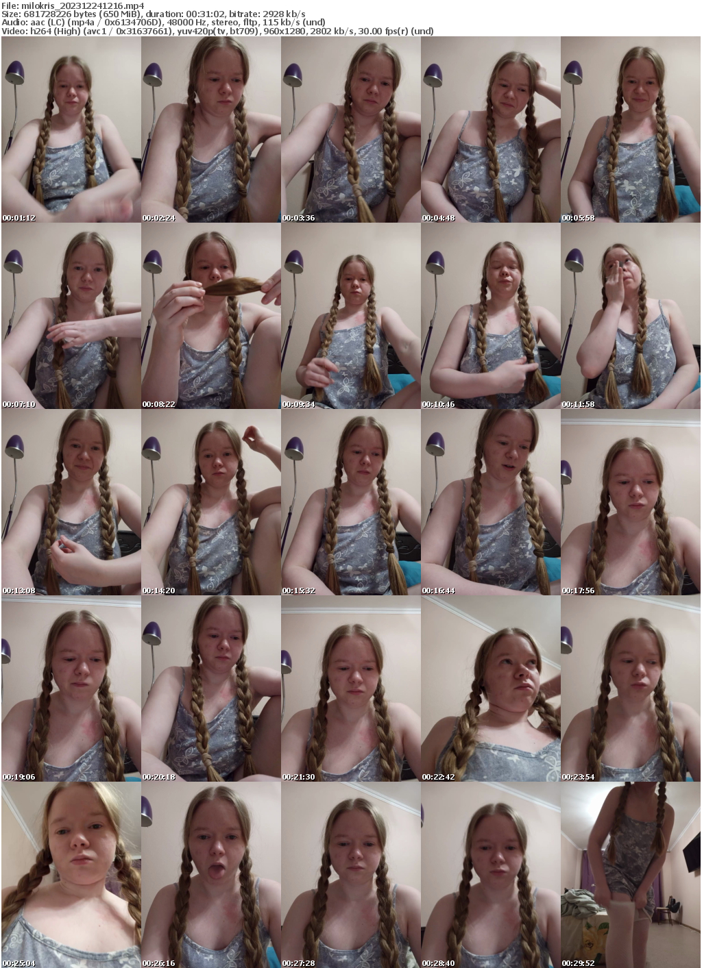 Preview thumb from milokris on 2023-12-24 @ bongacams