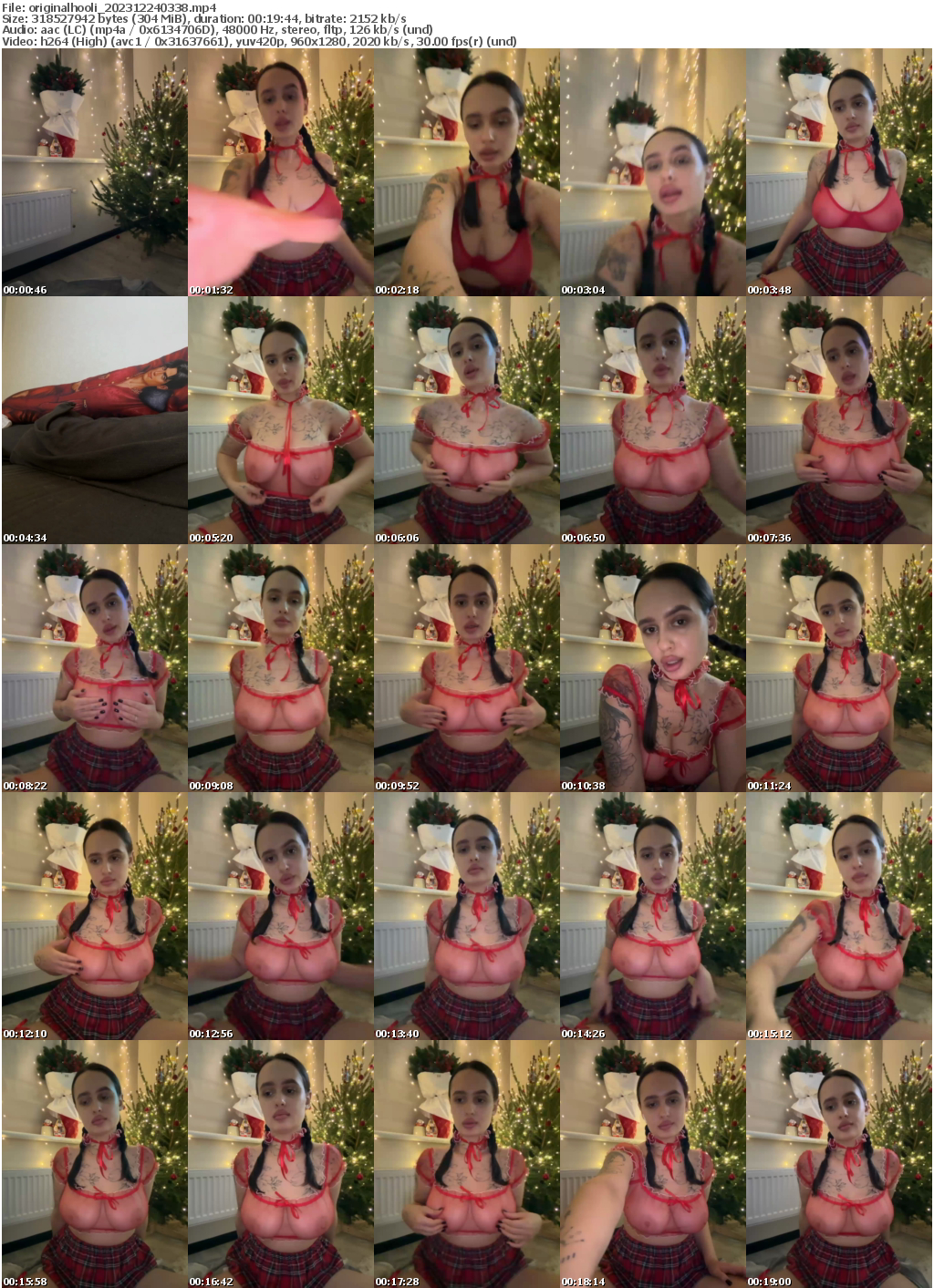 Preview thumb from originalhooli on 2023-12-24 @ bongacams