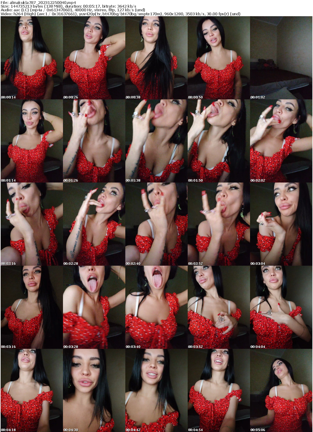 Preview thumb from alinakukla787 on 2023-12-25 @ bongacams