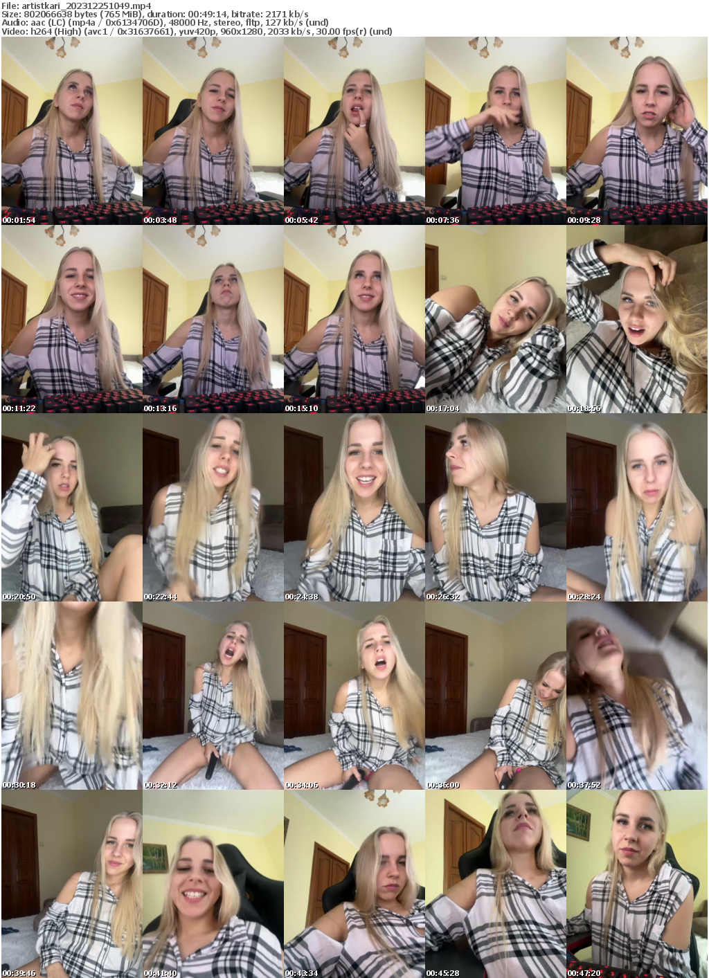 Preview thumb from artistkari on 2023-12-25 @ bongacams